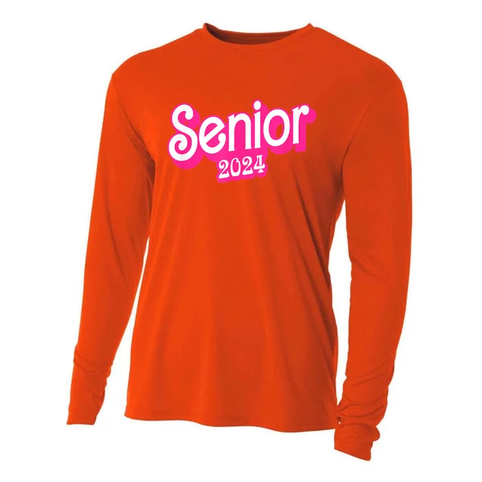 Class Of 2024 Senior Gifts Funny Seniors 2024 Cooling Performance Long Sleeve Crew