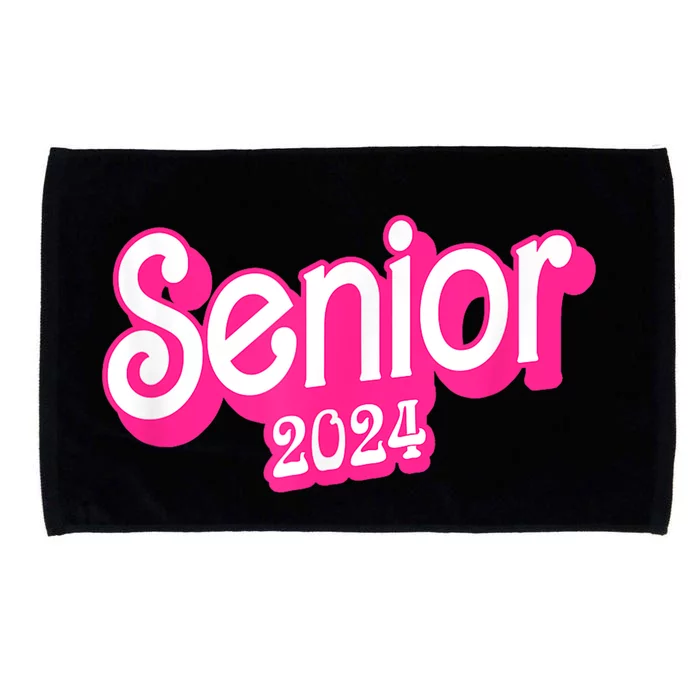 Class Of 2024 Senior Gifts Funny Seniors 2024 Microfiber Hand Towel