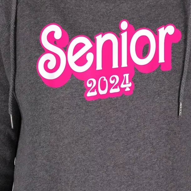 Class Of 2024 Senior Gifts Funny Seniors 2024 Womens Funnel Neck Pullover Hood