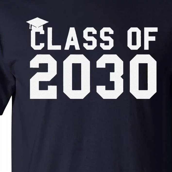 Class Of 2030 Grow With Me First Day Of School Gift Tall T-Shirt