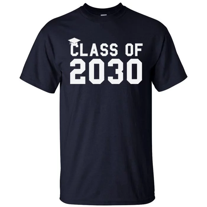 Class Of 2030 Grow With Me First Day Of School Gift Tall T-Shirt