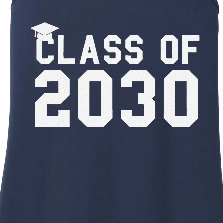 Class Of 2030 Grow With Me First Day Of School Gift Ladies Essential Tank