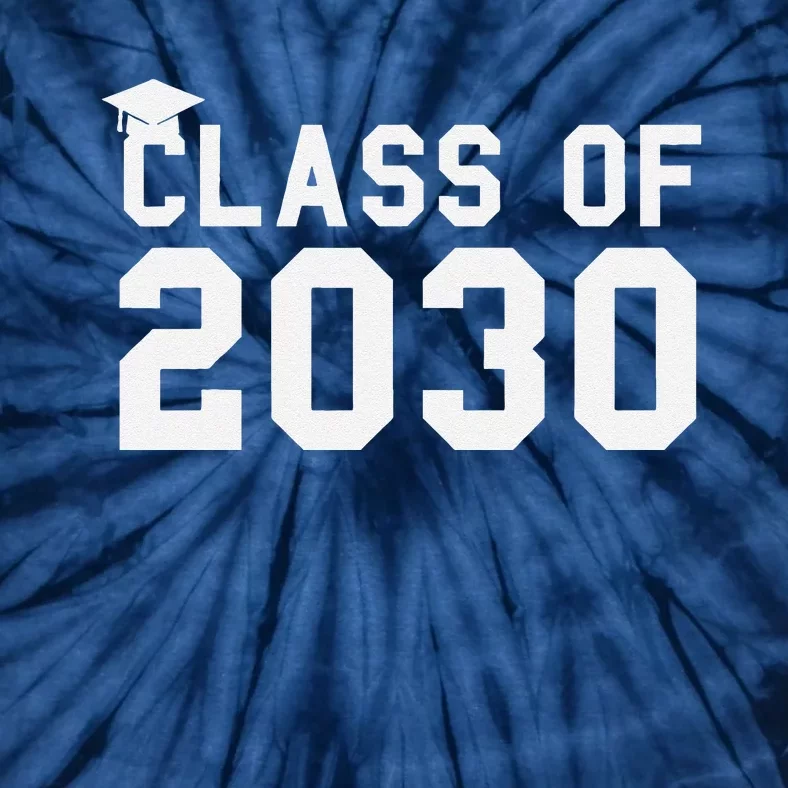 Class Of 2030 Grow With Me First Day Of School Gift Tie-Dye T-Shirt