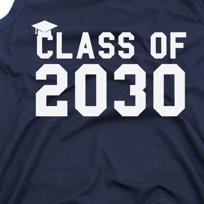 Class Of 2030 Grow With Me First Day Of School Gift Tank Top