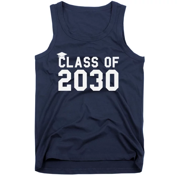 Class Of 2030 Grow With Me First Day Of School Gift Tank Top