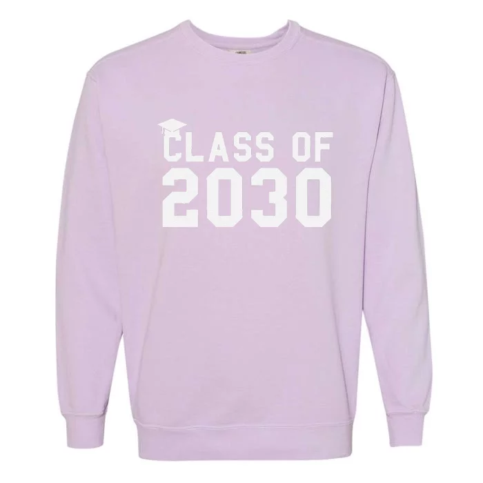 Class Of 2030 Grow With Me First Day Of School Gift Garment-Dyed Sweatshirt