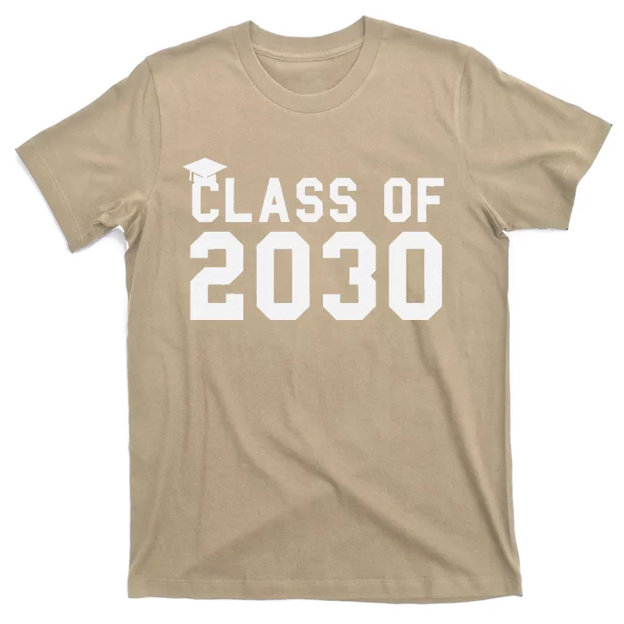 Class Of 2030 Grow With Me First Day Of School Gift T-Shirt