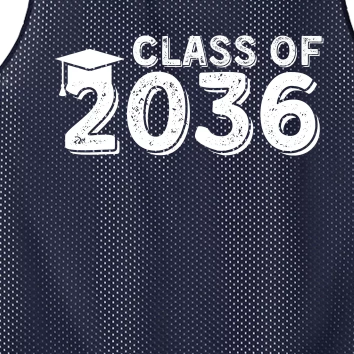 Class Of 2036 Senior Graduation 2036 Mesh Reversible Basketball Jersey Tank