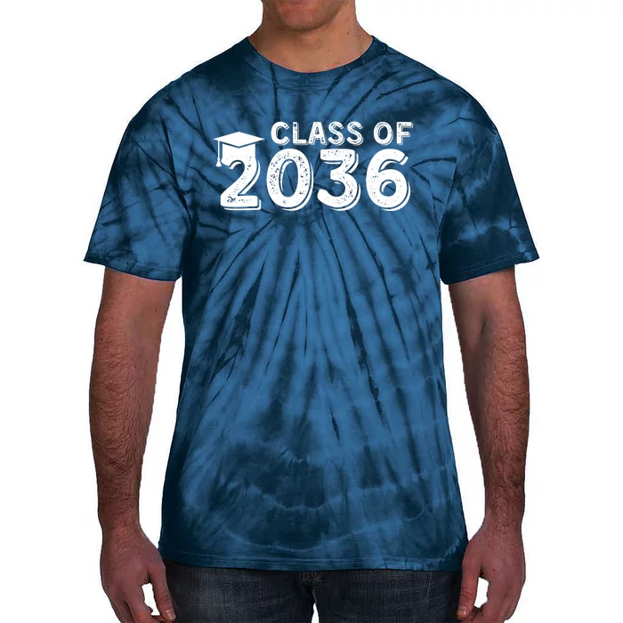 Class Of 2036 Senior Graduation 2036 Tie-Dye T-Shirt