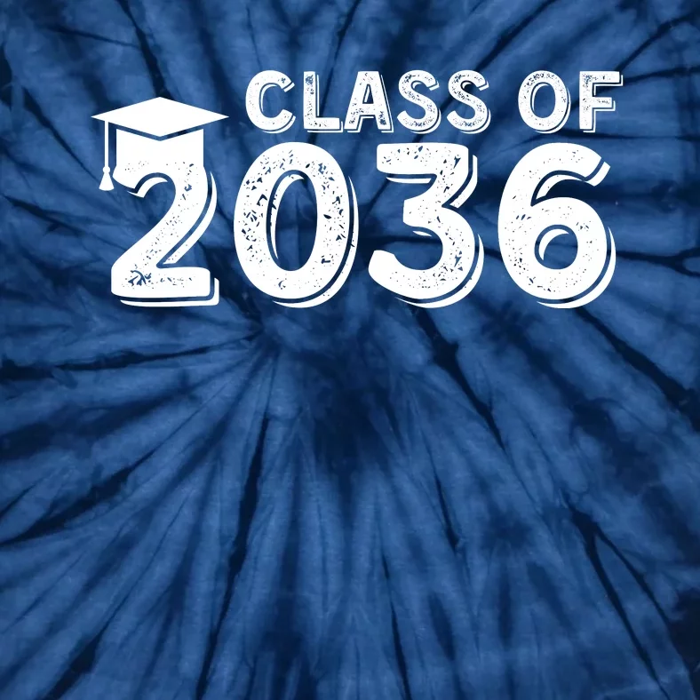 Class Of 2036 Senior Graduation 2036 Tie-Dye T-Shirt