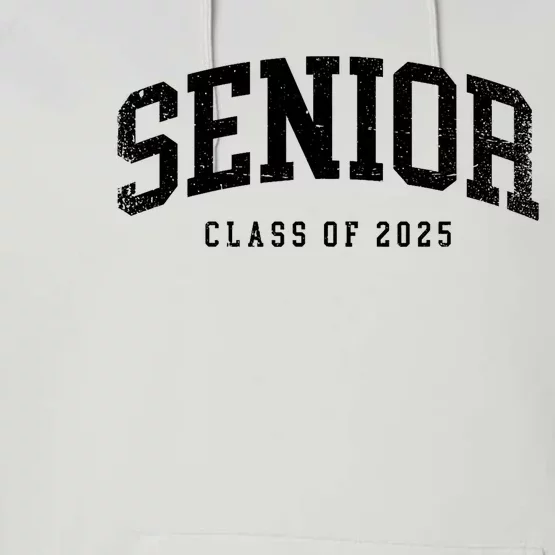 Class Of 2025 Senior 2025 Graduation 2025 Back To School Performance Fleece Hoodie