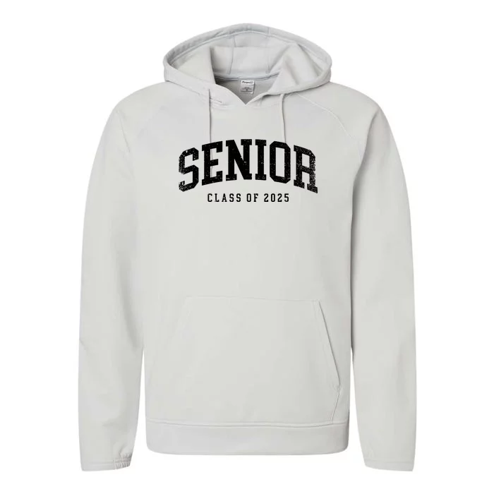 Class Of 2025 Senior 2025 Graduation 2025 Back To School Performance Fleece Hoodie