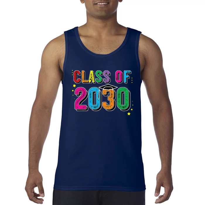 CLASS OF 2030 Grow With Me First Day Of School Tank Top