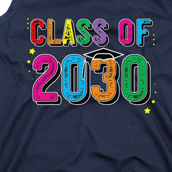 CLASS OF 2030 Grow With Me First Day Of School Tank Top