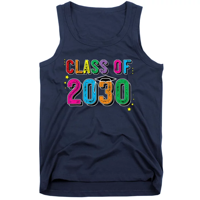 CLASS OF 2030 Grow With Me First Day Of School Tank Top