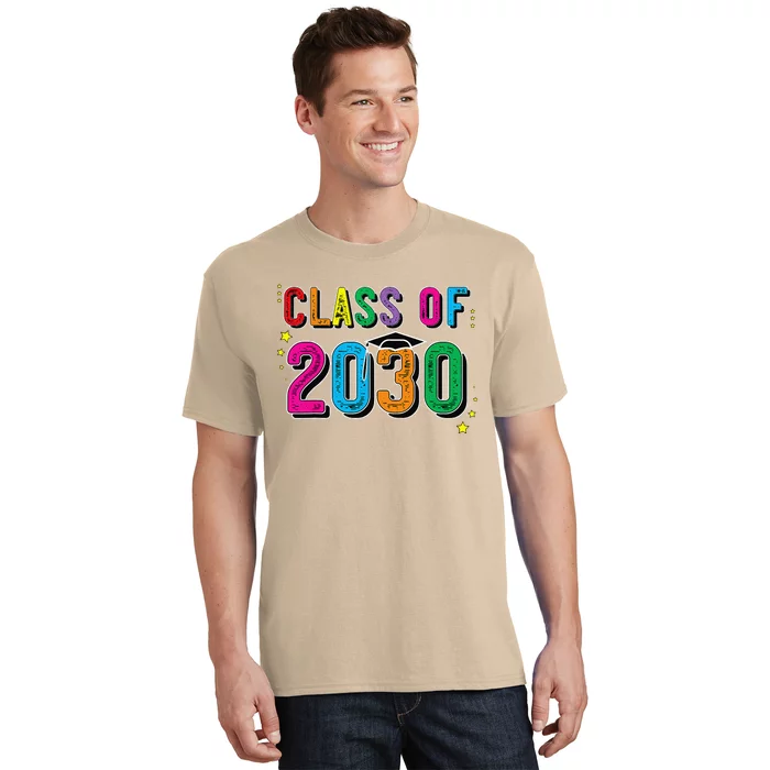 CLASS OF 2030 Grow With Me First Day Of School T-Shirt