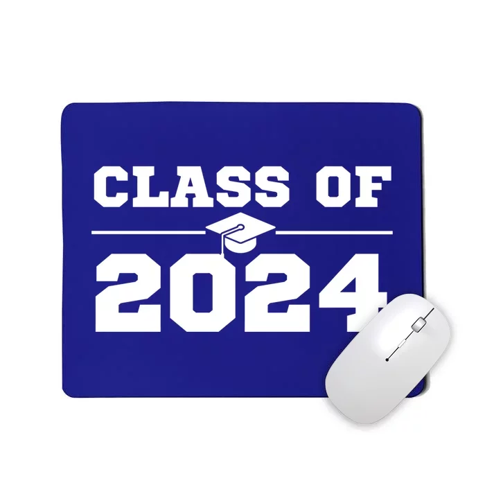 Class Of 2024 Gift Senior Year 24 Back To School Colors Gift Mousepad