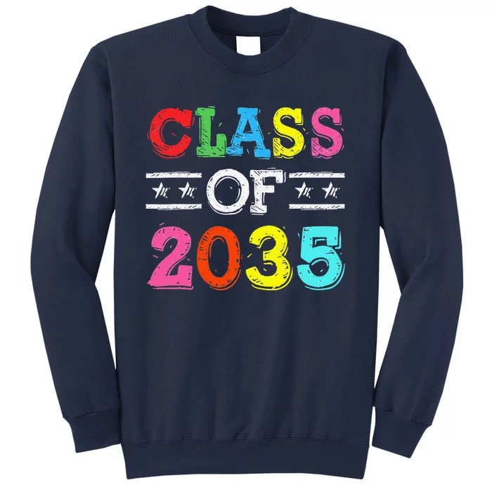 CLASS OF 2035 Grow With Me Cute First Day Of School Gift Sweatshirt