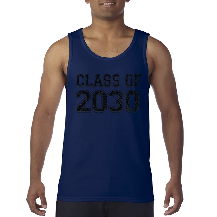 Class Of 2030 Grow With Me Graduation Vintage Tank Top