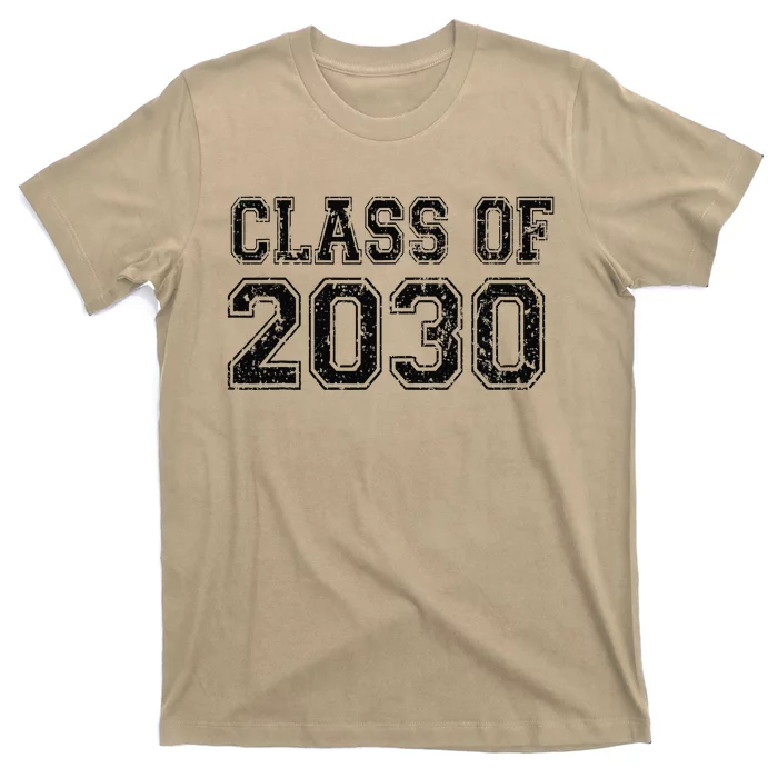 Class Of 2030 Grow With Me Graduation Vintage T-Shirt