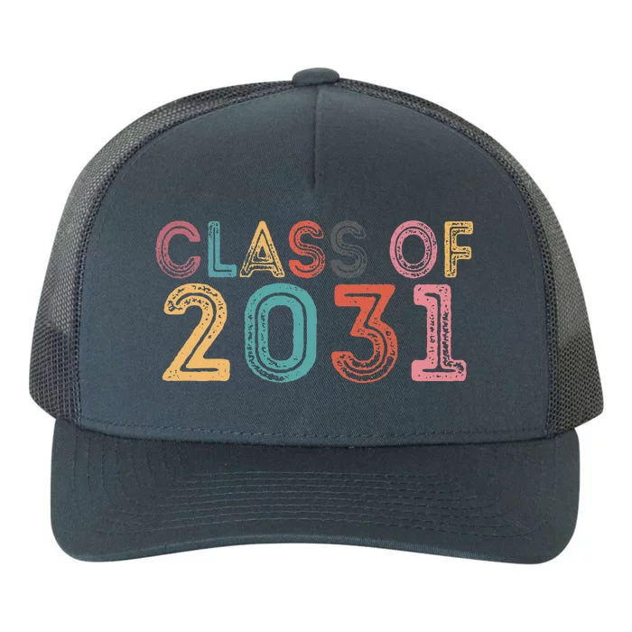 Class Of 2031 Grow With Me Graduation 2031 Yupoong Adult 5-Panel Trucker Hat