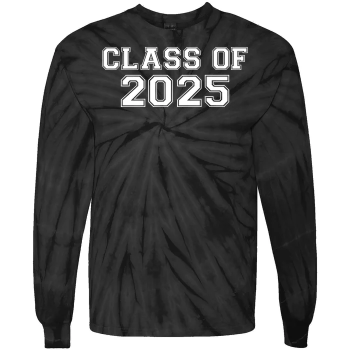 Class Of 2025 Tie-Dye Long Sleeve Shirt