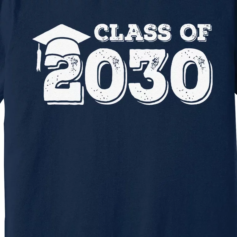 Class Of 2030 Senior Graduation 2030 Premium T-Shirt