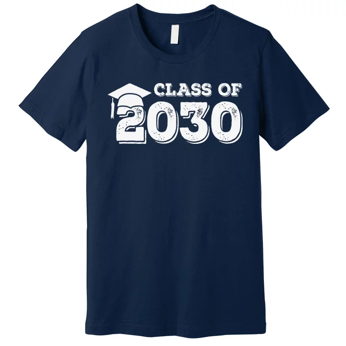 Class Of 2030 Senior Graduation 2030 Premium T-Shirt