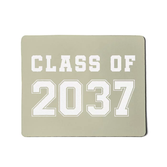 Class Of 2037 Grow With Me First Day Of School Mousepad