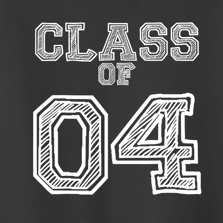 Class of 2004 for High School, College Class Reunion Toddler T-Shirt