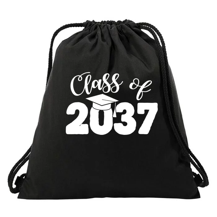 Class Of 2037 Grow With Me Drawstring Bag