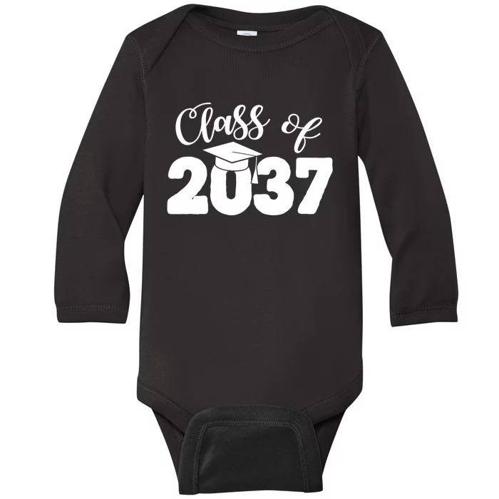 Class Of 2037 Grow With Me Baby Long Sleeve Bodysuit