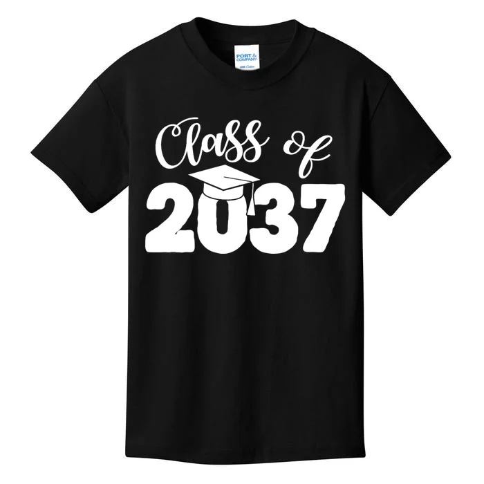 Class Of 2037 Grow With Me Kids T-Shirt