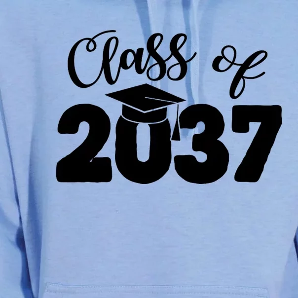 Class Of 2037 Grow With Me Unisex Surf Hoodie