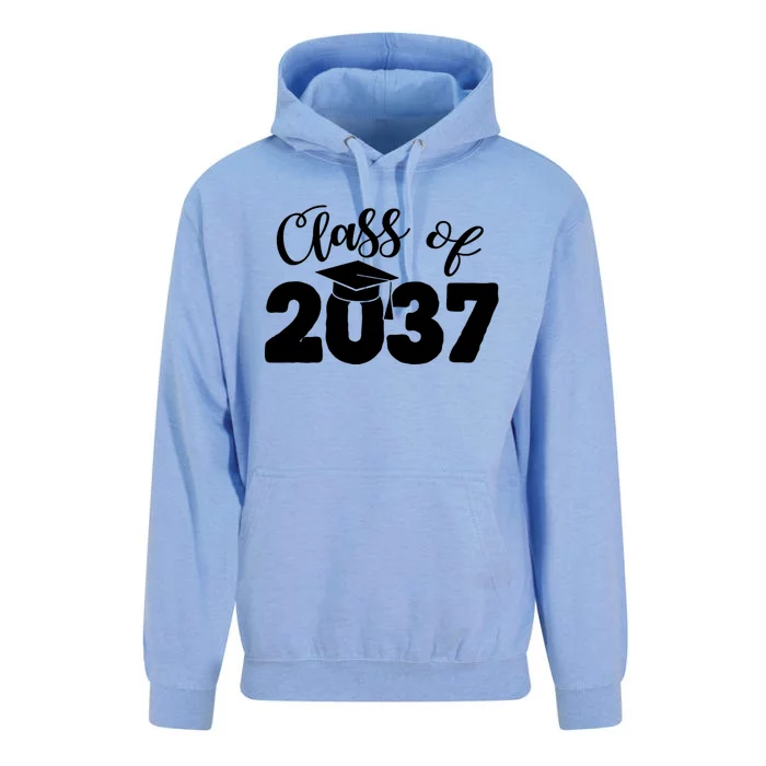 Class Of 2037 Grow With Me Unisex Surf Hoodie