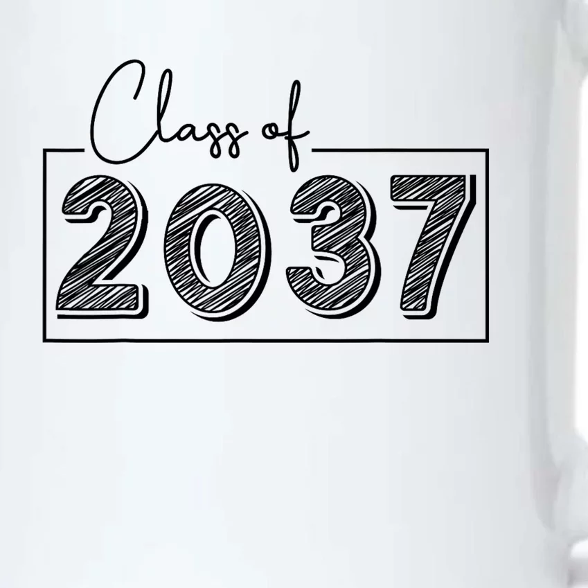 Class Of 2037 Grow With Me Black Color Changing Mug