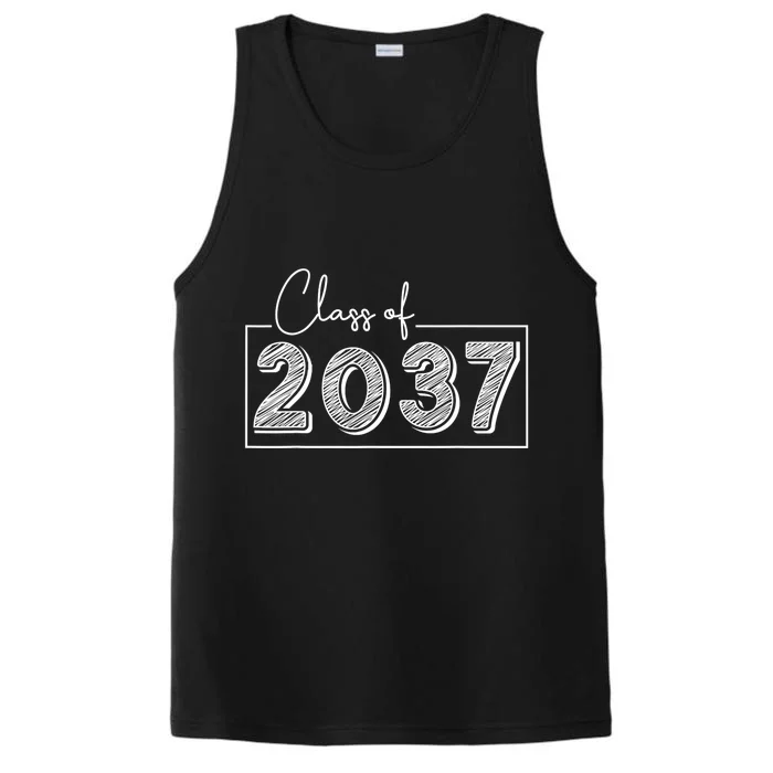 Class Of 2037 Grow With Me Performance Tank