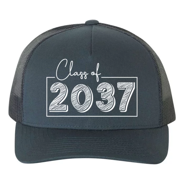 Class Of 2037 Grow With Me Yupoong Adult 5-Panel Trucker Hat