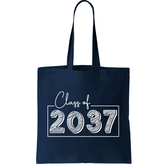 Class Of 2037 Grow With Me Tote Bag