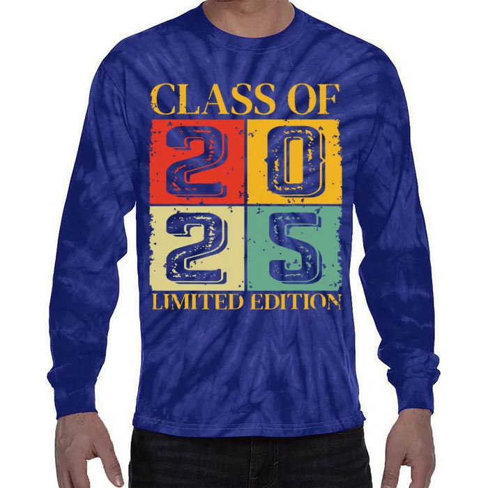 Class Of 2025 Tie-Dye Long Sleeve Shirt