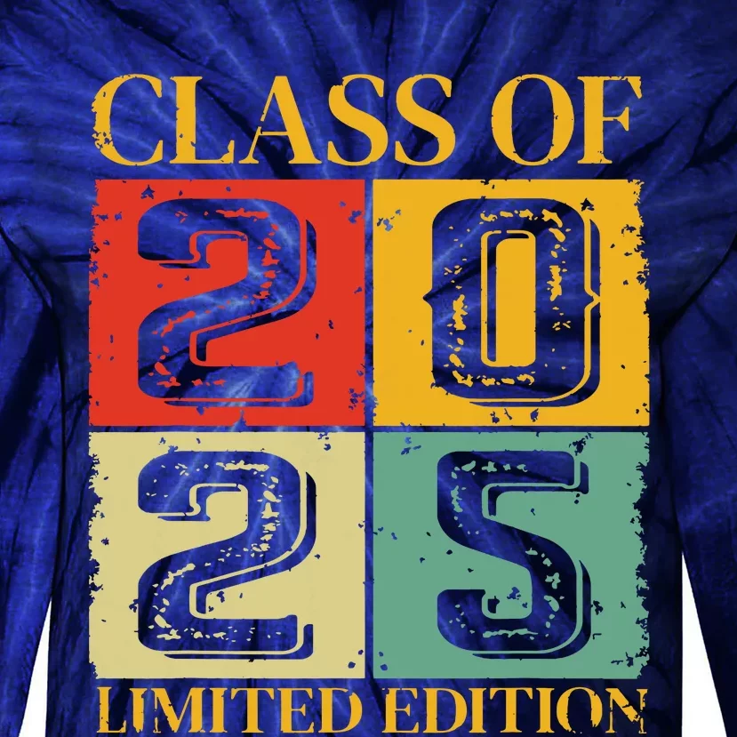 Class Of 2025 Tie-Dye Long Sleeve Shirt