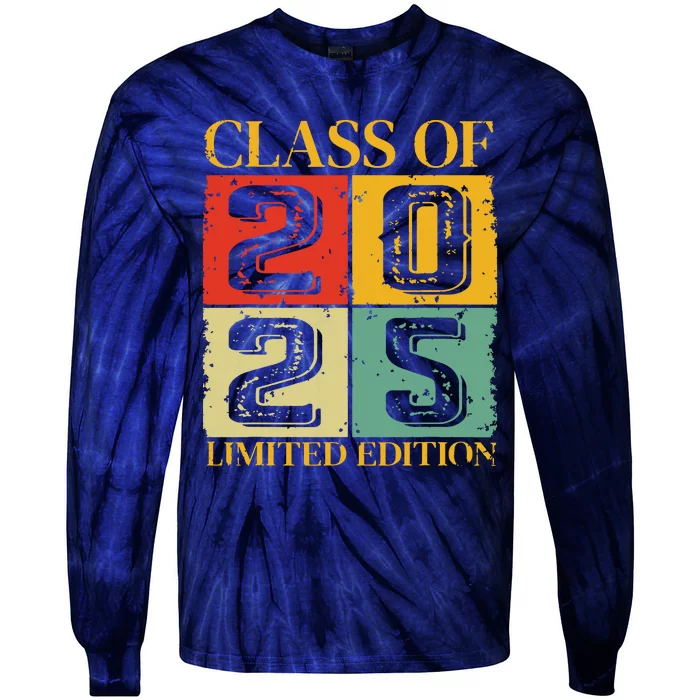 Class Of 2025 Tie-Dye Long Sleeve Shirt