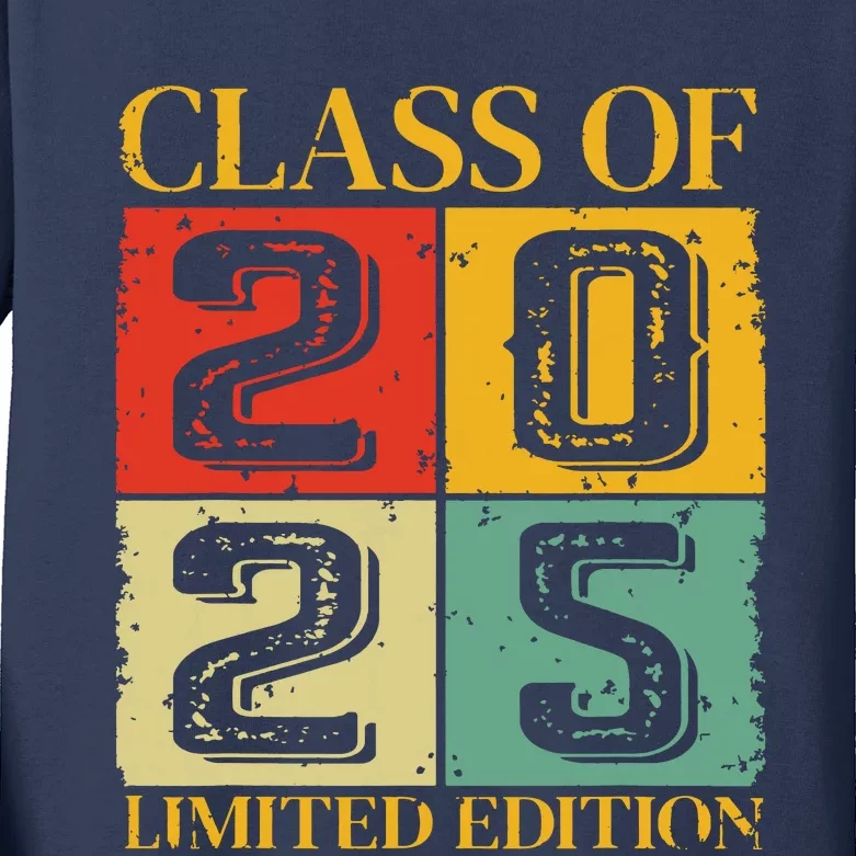 Class Of 2025 Kids Long Sleeve Shirt