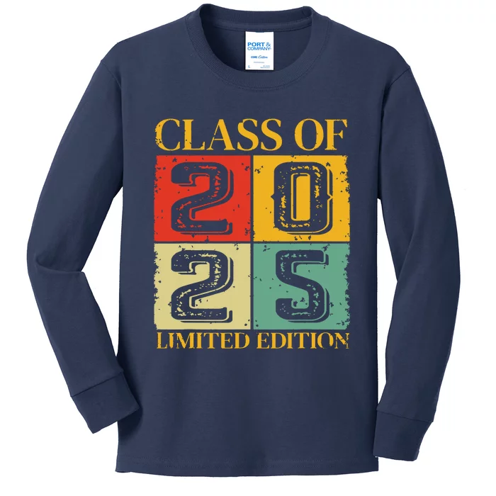 Class Of 2025 Kids Long Sleeve Shirt