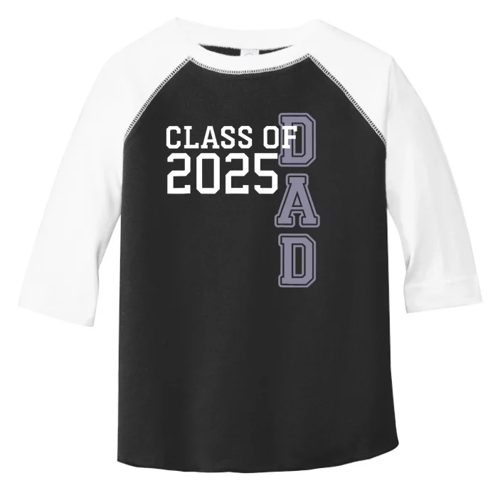 Class Of 2025 Dad Toddler Fine Jersey T-Shirt