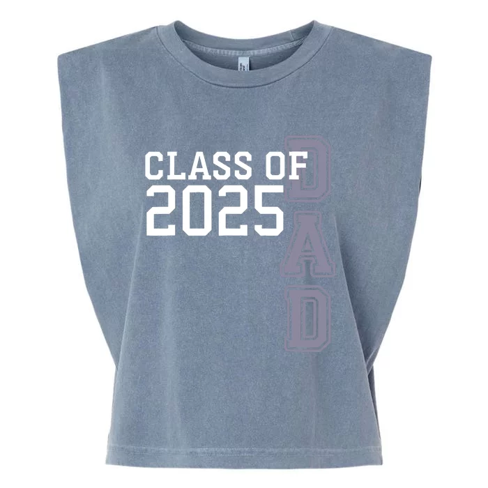 Class Of 2025 Dad Garment-Dyed Women's Muscle Tee