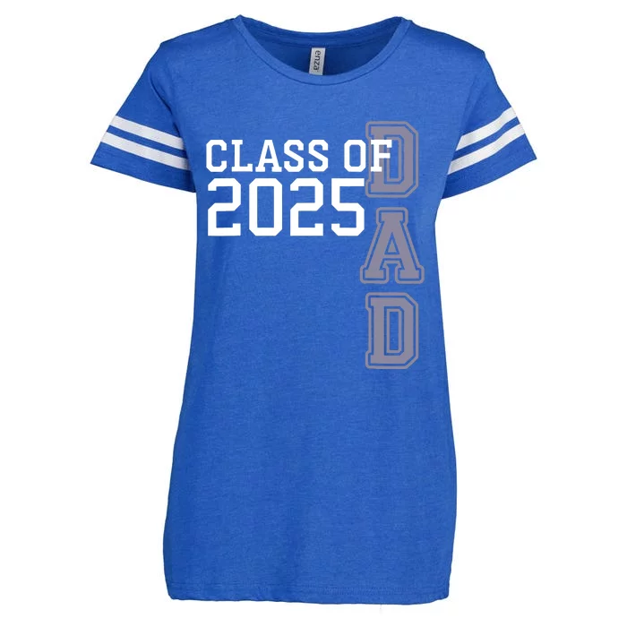 Class Of 2025 Dad Enza Ladies Jersey Football T-Shirt