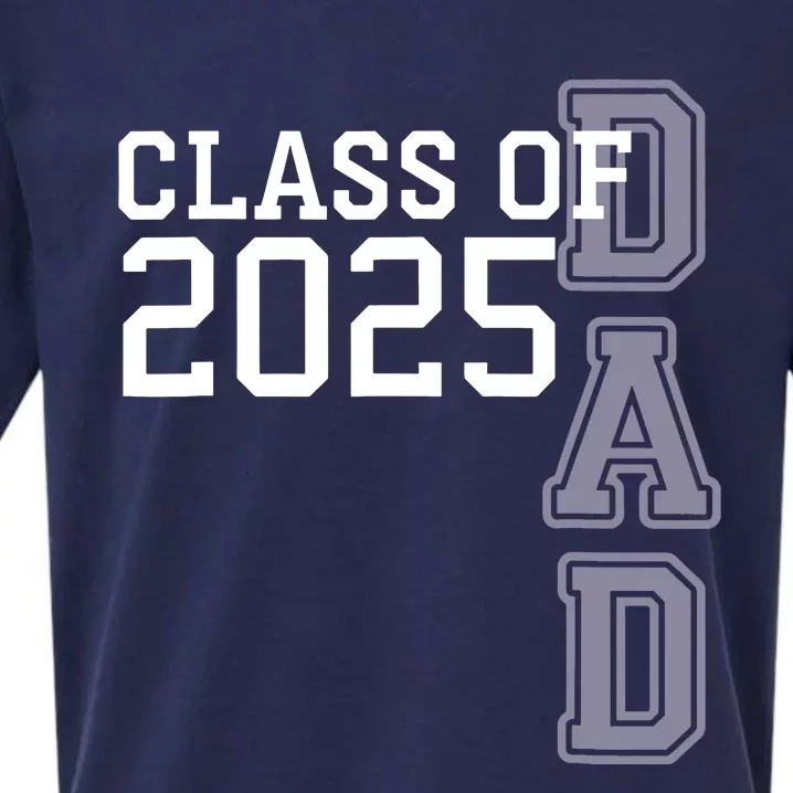 Class Of 2025 Dad Sueded Cloud Jersey T-Shirt