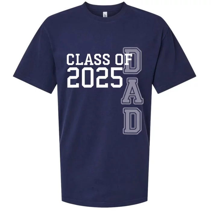 Class Of 2025 Dad Sueded Cloud Jersey T-Shirt