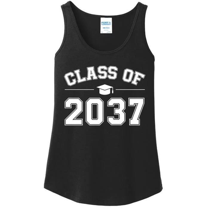 Class Of 2037 Grow With Me Ladies Essential Tank